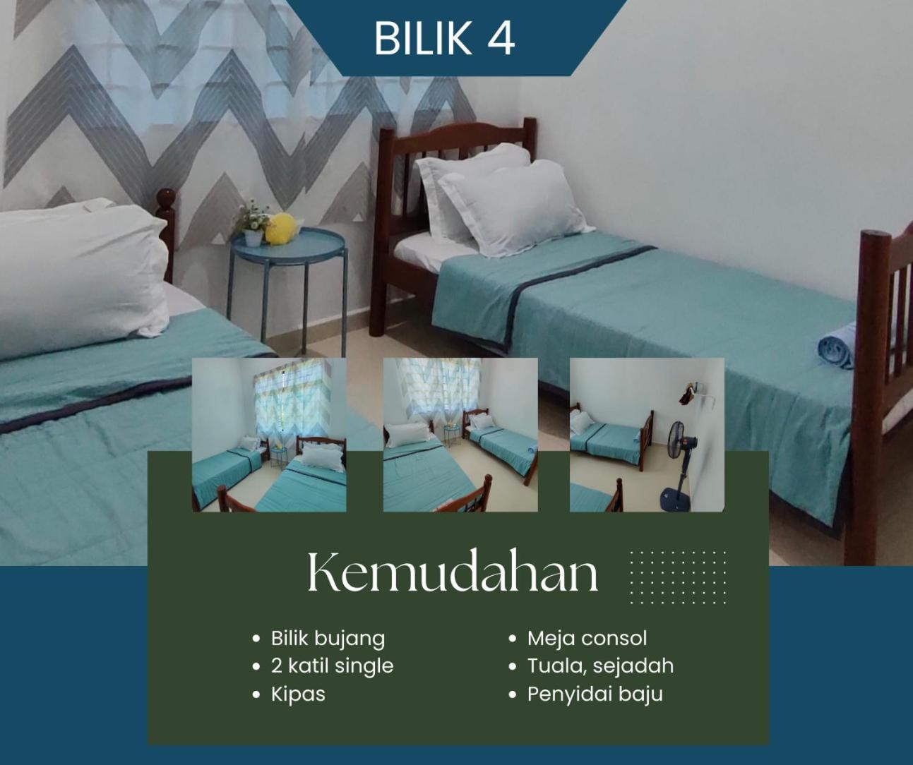 Rumah Pantai De Merabang Bachok Eksteriør bilde