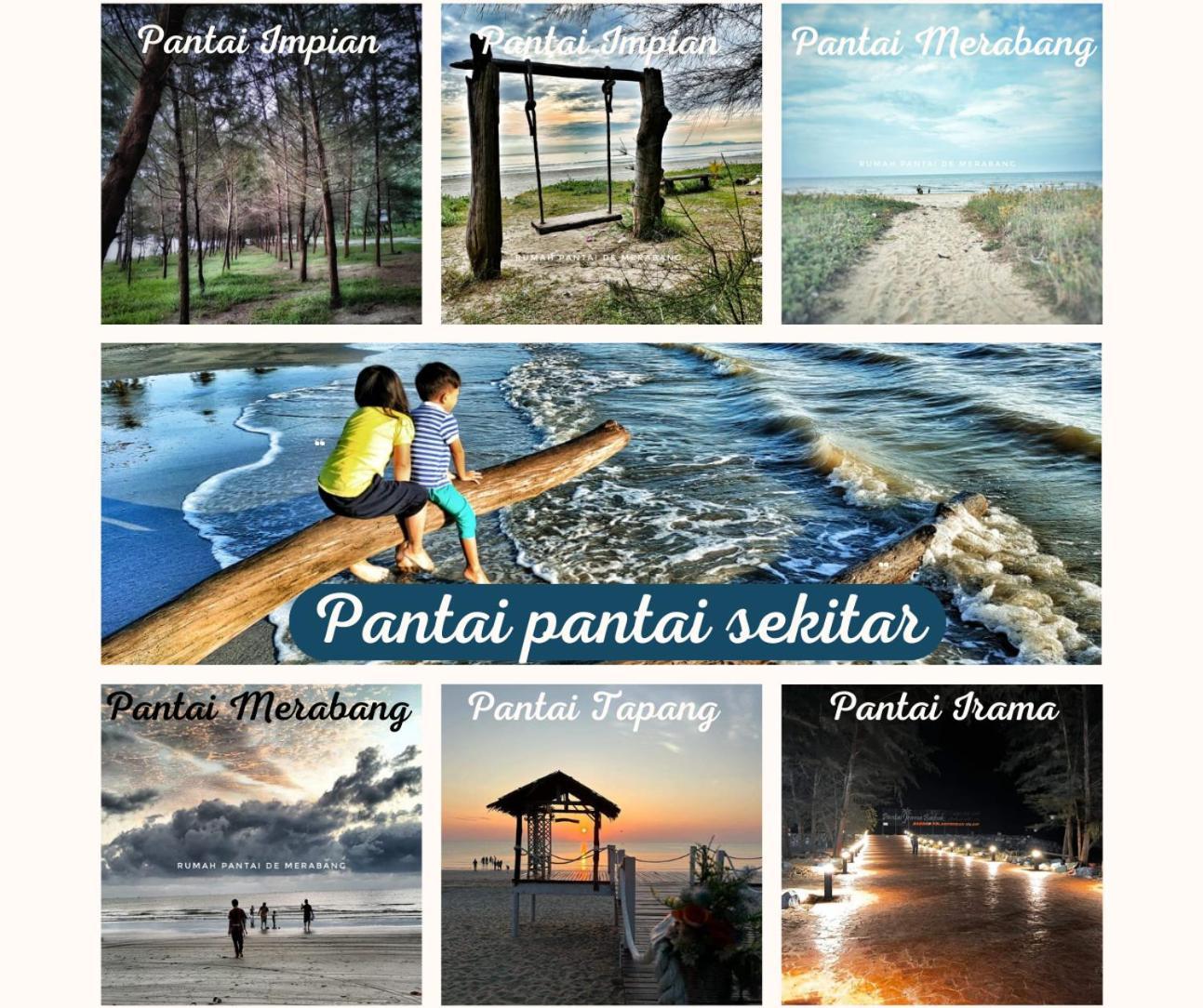 Rumah Pantai De Merabang Bachok Eksteriør bilde