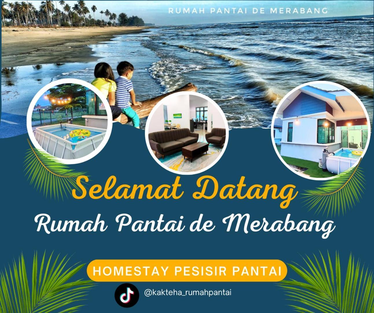 Rumah Pantai De Merabang Bachok Eksteriør bilde